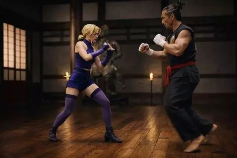 AI Video from prompt: Cinematic fight with multiple camera angles