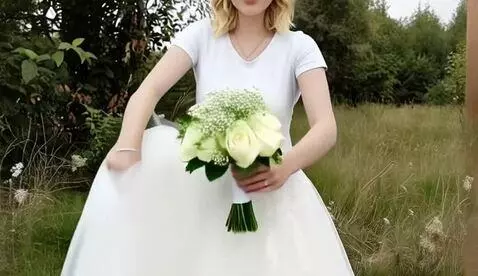 AI Video from prompt: Bride