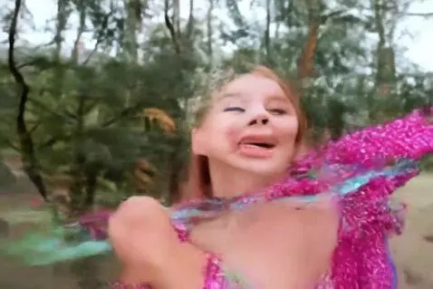 AI Video from prompt: undressing and dancing