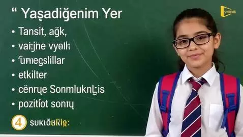 AI Video from prompt: Create a 4–6 minute educational video in Turkish