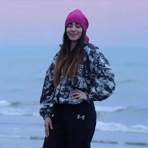 AI Video from prompt: the girl sticks out her tongue, thick saliva slo