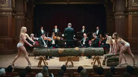 AI Video from prompt: Vienna, Karlsplatz, Vienna Philharmonic. View fr