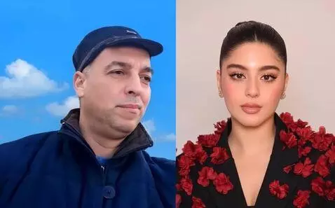 AI Video from prompt: Two people share a slow, passionate French kiss 