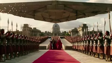 AI Video from prompt: Opening shot: Planet Earth, Ancient Sumer. A col