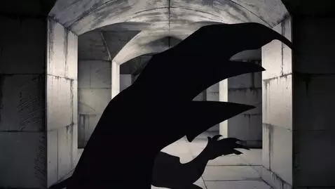 AI Video from prompt: A cinematic, black-and-white video sequence, sty