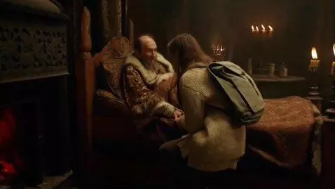 AI Video from prompt: March 8, 1584. Dark, dimly lit rooms of the Mosc