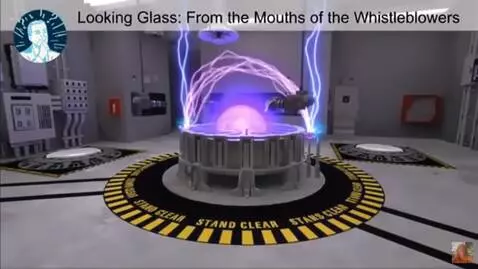 AI Video from prompt: Spinning ball in the center with arching electri