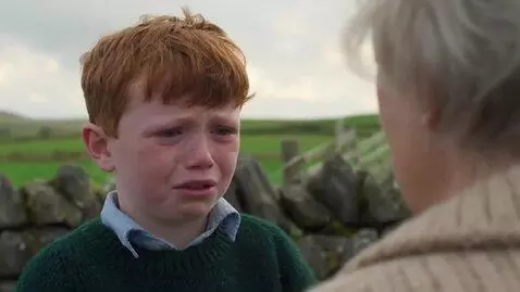 AI Video from prompt: Young Irish boy getting overag