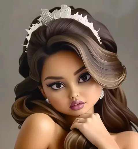 AI Video from prompt: A woman poses in photosession from various angle