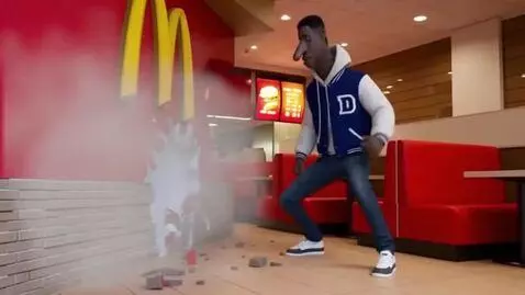 AI Video from prompt: ohio sigma skibidi toilet goes out to walk but t