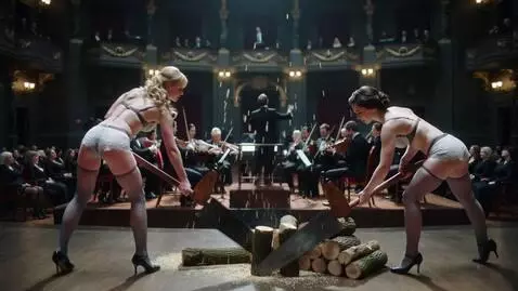 AI Video from prompt: Vienna, Karlsplatz, Vienna Philharmonic. View fr