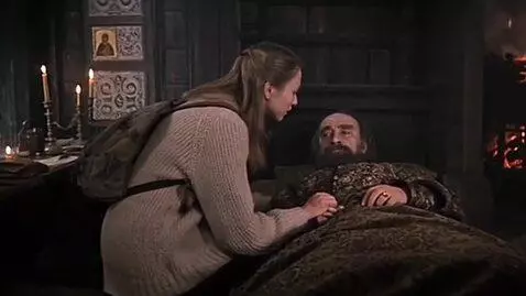 AI Video from prompt: March 8, 1584. Dark, dimly lit rooms of the Mosc