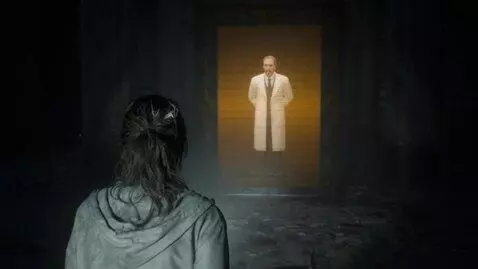 AI Video from prompt: Katya is filming an Old VHS camcorder handheld c