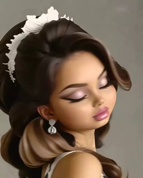 AI Video from prompt: A woman poses in photosession from various angle