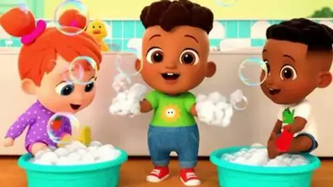 AI Video from prompt: make me a 30 second nursery rhyme song about kid