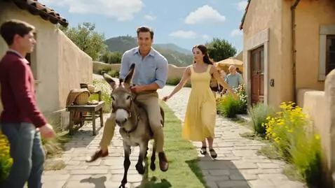 AI Video from prompt: Style & Vibe: Fast-paced, viral parable reel. Ci