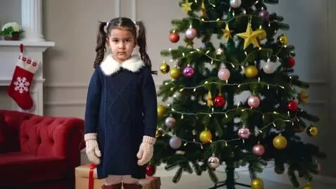 AI Video from prompt: Create a video 16:9. A little girl recites a rhy