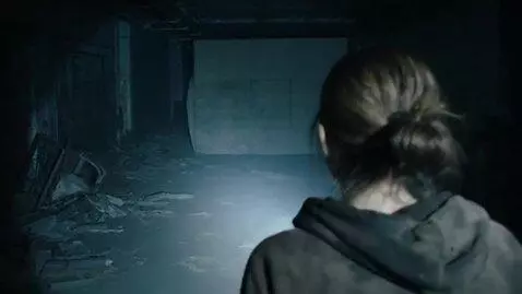 AI Video from prompt: Katya is filming an Old VHS camcorder handheld c