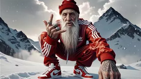 AI Video from prompt: hyper-realistic airbrush style portrait of an el