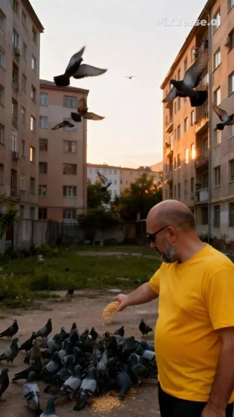 AI Video from prompt: A man, an exact copy of the face as in the photo