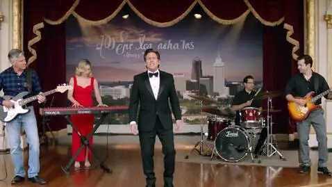 AI Video from prompt: The scene takes place at Grand Ole Opry in Nashv