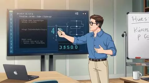 AI Video from prompt: Make a teacher animation and Make it teach about