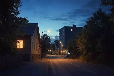 AI Video from prompt: A smooth, steady camera moves forward along a co