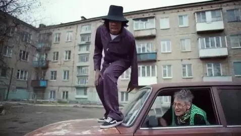 AI Video from prompt: A beatboxer, a mumble rapper and a dancer named 