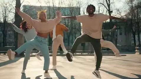 AI Video from prompt: Dancing and jumping