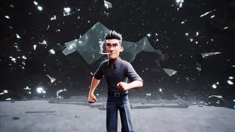 AI Video from prompt: 🎬 MUSIC VIDEO SCRIPT (trash animation, male voic