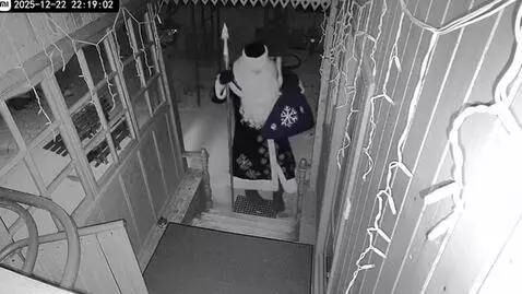 AI Video from prompt: Add GrandFather Frost in a traditional outfit, i