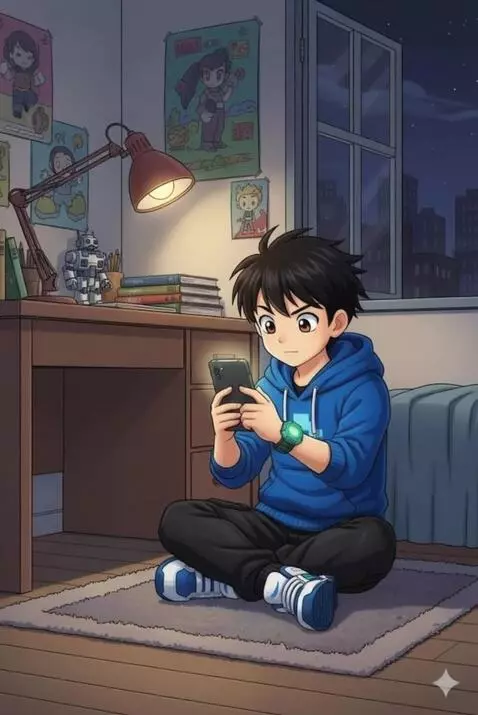 AI Video from prompt: Animated cartoon scene, opening shot inside a sm