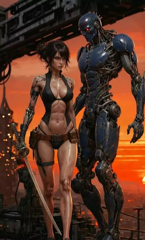 AI Video from prompt: They are walking forward toward the camera, and 