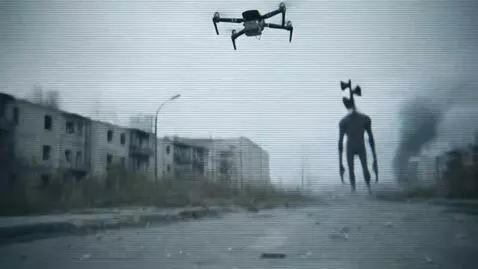 AI Video from prompt: A young Russian woman named Katya is filming an 