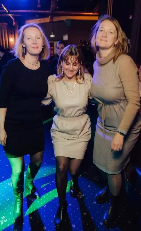 AI Video from prompt: The girls are dressed in luxurious lace underwea