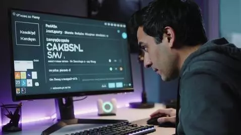 AI Video from prompt: Cinematic close-up in a modern home office with 