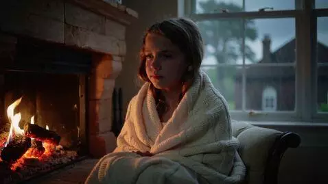 AI Video from prompt: Estonia, interior, evening. A warm, quiet home. 