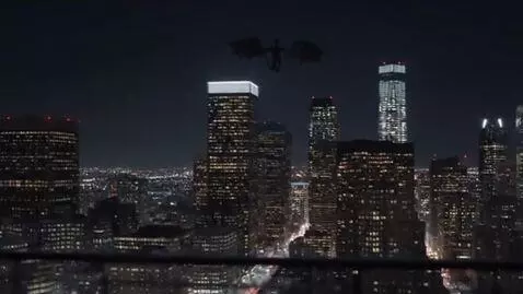 AI Video from prompt: Realistic handheld video filmed from a high apar