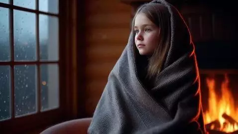 AI Video from prompt: Estonia, interior, evening. A warm, quiet home. 