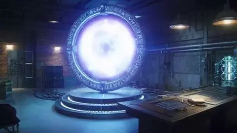 AI Video from prompt: A room with a time machine