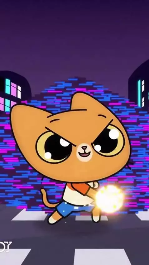 AI Video from prompt: Character fights the glitch which took over his 