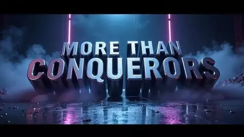 AI Video from prompt: A cinematic 3D title reveal for the text '[MORE 