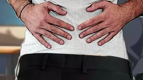 AI Video from prompt: hands stroke the fabric