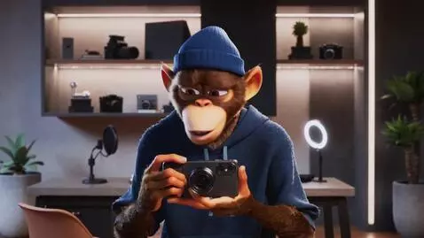 AI Video from prompt: Monkey as YouTuber / Influencer (Hindi)  Prompt: