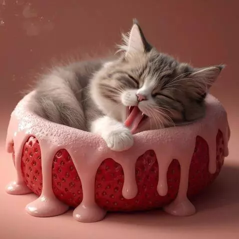 AI Video from prompt: Photographic realism, macro photography. A fresh