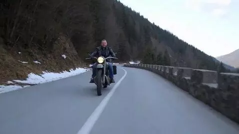 AI Video from prompt: A realistic cinematic video. A man around 40 yea