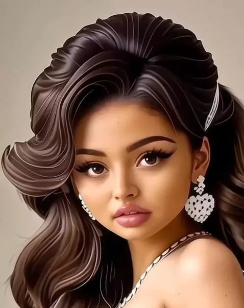 AI Video from prompt: A woman poses in photosession from various angle