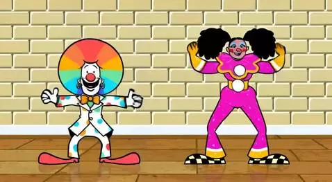 AI Video from prompt: characters dancing mechanically and roboticaly