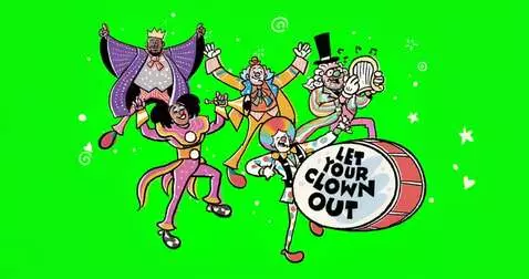 AI Video from prompt: cartoon-characters-having-fun