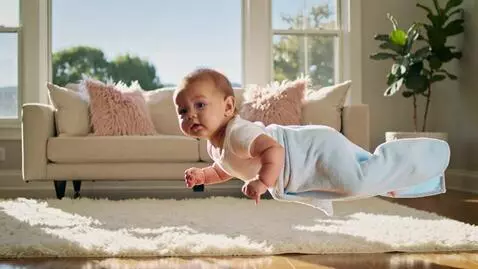 AI Video from prompt: Make a baby fly